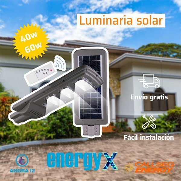 Luminaria Solar EnergyX