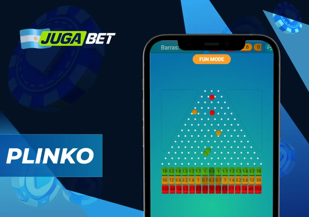 El juego Plinko en el casino Jugabet se presenta como un formato popular para jugadores de Argentina.